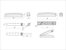 TIP ON ATM magnetick s adaptrom dlh - rozmery